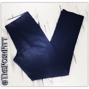 NWT Lands' End Navy Traditional Fit Pants